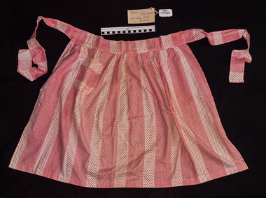 Clothing - Clothing, hand sewn apron, c1900