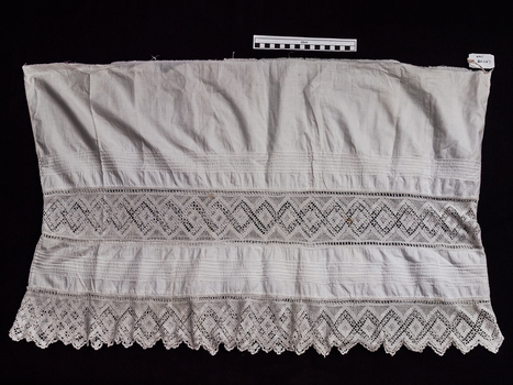Clothing, hand made lace