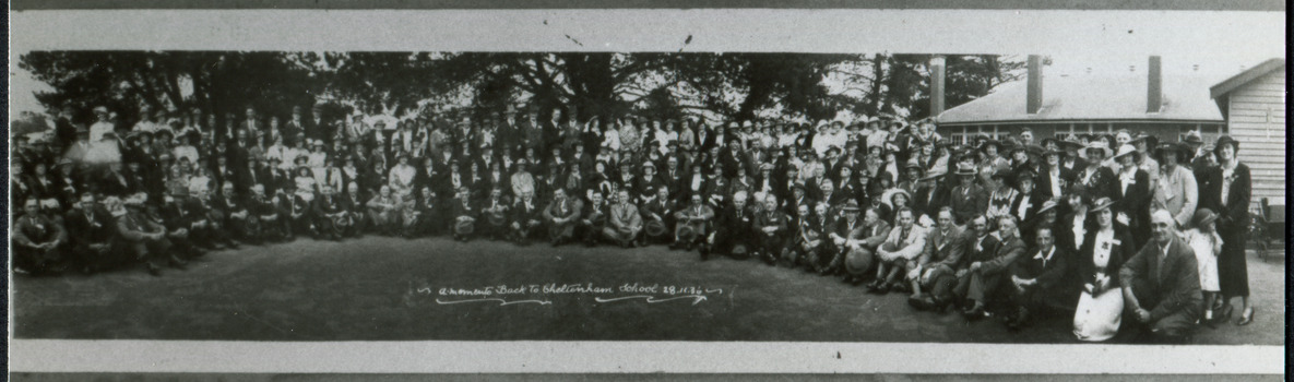 Back to Cheltenham State School 1930