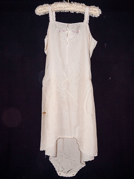 Clothing, lady's underwear combination 'teddy'