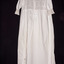 Clothing, lady's long cotton nightgown c1900