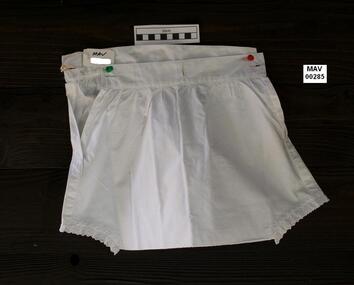 Clothing, child's cotton pants c1900