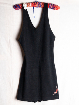 Clothing, men's swim costume wool, 'Jantzen'