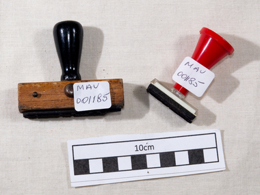 Office Equipment, rubber stamps, c1950