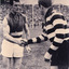 Peter Box (Footscray) left - Brownlow Medalist 1956 Captained Cheltenham FC in 1950 (1 of 2)