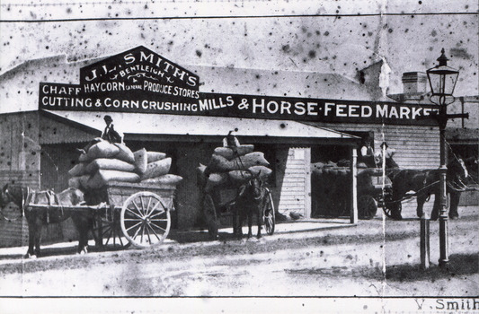 J.L.Smith Hay & Grain Store c1916 Bentleigh