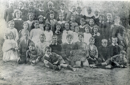 Cheltenham SS  Grade 3  1917  Ada  Pickering - 4th left standing