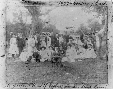 St Matthew's CofE Picnic at Dandenong Creek - 1907