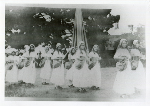 Moorabbin State School Maypole Dance 1922