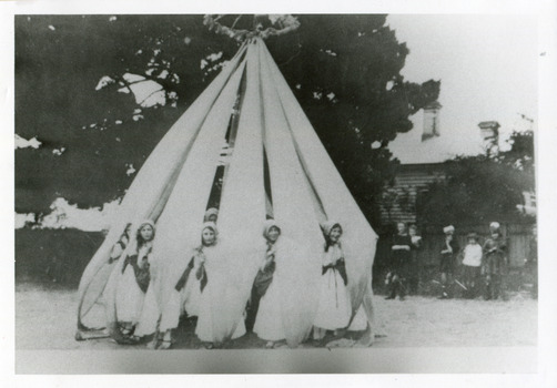 Moorabbin State School Maypole Dance 1922