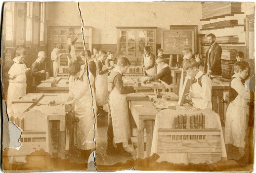 Folio 6  37  MAV 00576 Cheltenham SS Woodwork c1910