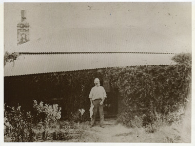 John Box at his home in North Road East Bentleigh
