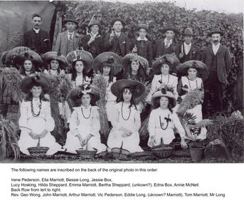 Folio 6  45 MAV 00582 Methodist Youth Harvest Bentleigh c1900