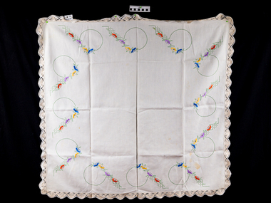 Haberdashery,Table Cloth  small white  x 2, c1900