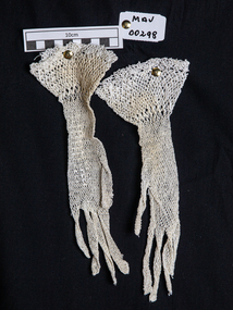 Clothing, Gloves lady's  cotton lace, c1930