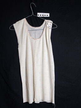 Wool and nylon singlet - worn in hospital
