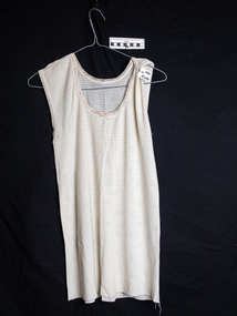 Wool and nylon singlet - worn in hospital