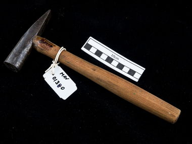 Tool - Hammer, wood metal taper head, c1900