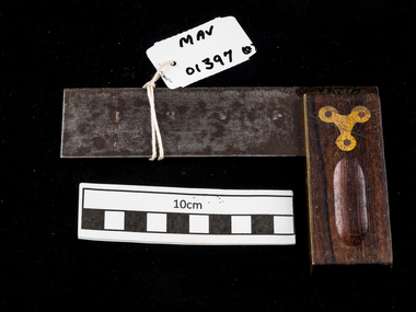 Tools, Set Square  steel x2, Stanley c1900, c1900