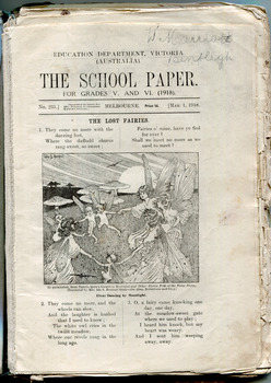 School Paper, Grades V and VI,  March 1918