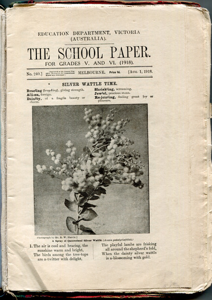 the school paper victorian education department