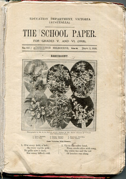School Paper, Grades V and VI,  September 1918