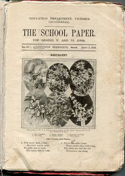 School Paper, Grades V and VI,  September 1918