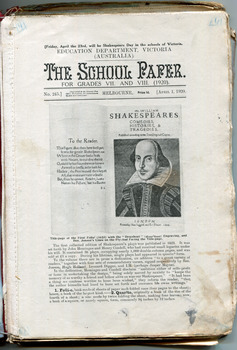 School Paper, Grades VII and VIIII, April 1920