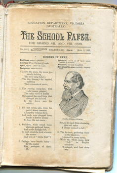 School Paper, Grades VII and VIIII, August 1920
