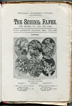 School Paper, Grades VII and VIIII, November 1920