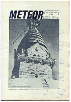 Meteor, The School Paper, No. 808 March 1970