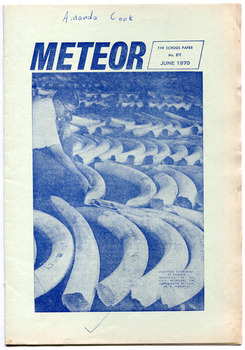 Meteor, The School Paper, No. 811 June 1970