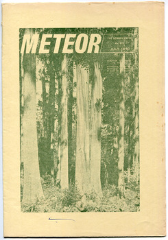 Meteor, The School Paper, No. 812 July 1970