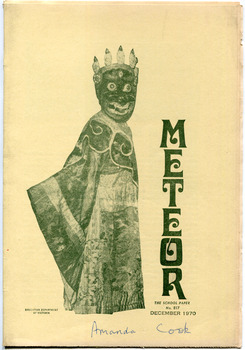 Meteor, The School Paper, No. 817 December 1970