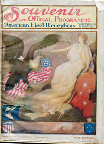 Programme - 'American Fleet Reception', Official Souvenir Programme, Punch, Melbourne, 29 Aug 1908
