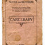 Notes for Mothers Care of the Baby