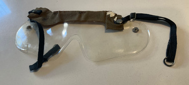 Eyeshields, Anti-Gas, Mk. II. WWII safety glasses