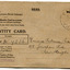 Front of Identity Card WWII