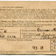 Back of Identity Card WWII