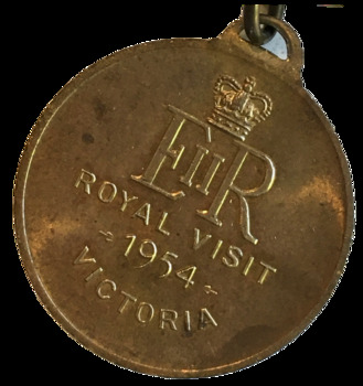 Royal Visit 1954 - back