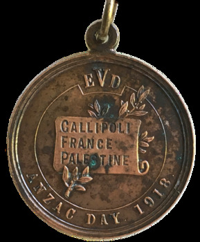 Anzac Day Medal c. 1918