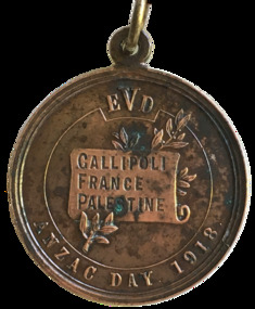 Anzac Day Medal c. 1918