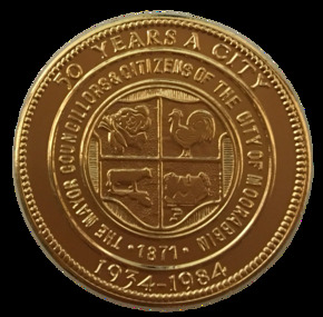 City of Moorabbin - 50 Years Medal