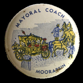 Mayoral Coach - Moorabbin Badge