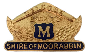 Shire of Moorabbin C.1934 Badge