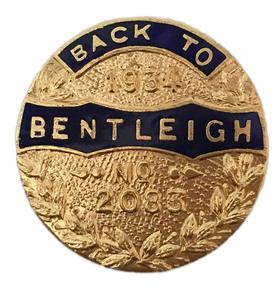 Back to Bentleigh Badge