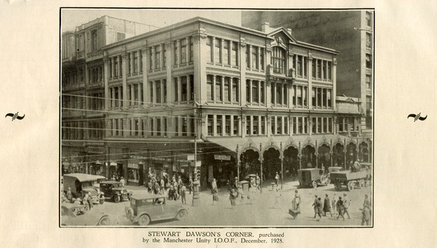 Stewart Dawson's Corner, purchased by the Manchester Unity I.O.O.F. December 1928 - page 5