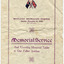 Front Cover of Programme