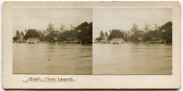 Kwato Island, from launch