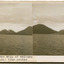 13	Rabaul, view from ship of volcano with steam rising from crater